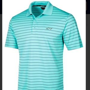 Greg Norman Tasso Elba Five Iron Play Dry polo